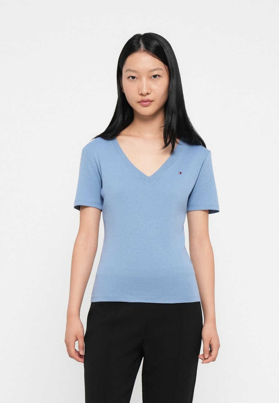 

Футболка Tommy Hilfiger SLIM CODY, Clear Water/Light Blue, Синий, Футболка Tommy Hilfiger SLIM CODY, Clear Water/Light Blue