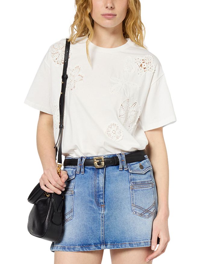 

Футболка Glinda из хлопка Gerard Darel, белый