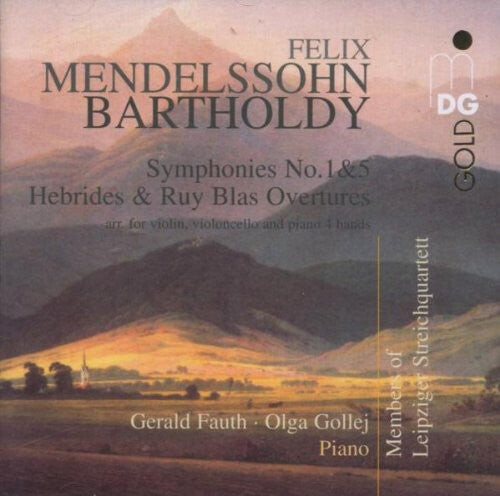 

CD диск Mendelssohn / Seidel / Moosdorf / Fauth / Gollej: Symphony No 5 Hebriden Overture