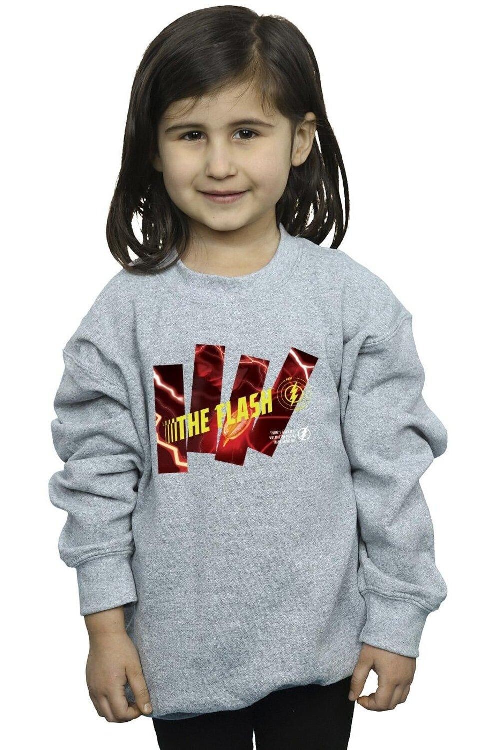 

Толстовка Flash Pillars DC Comics, серый