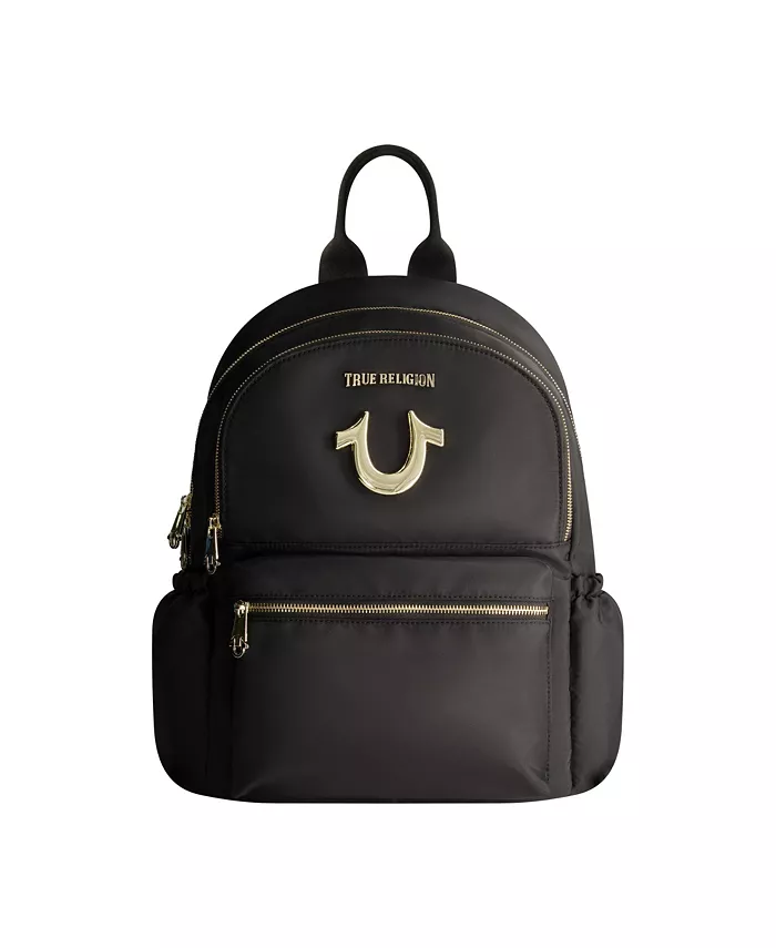 

Рюкзак с карманом на молнии Horseshoe True Religion, черный