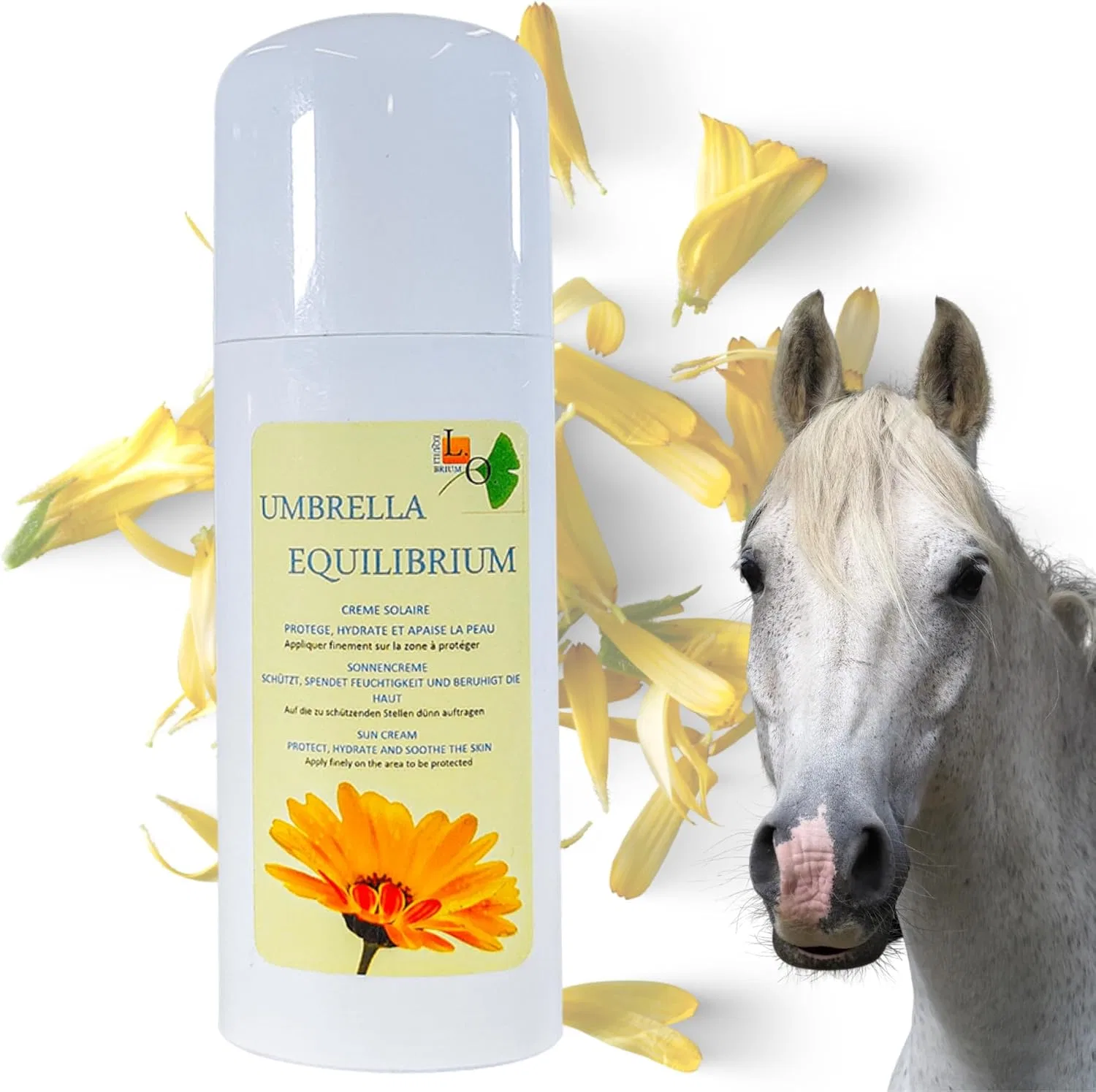 Солнцезащитный крем для лошадей Umbrella Equilibrium 2-в-1 L.O. Equilibrium