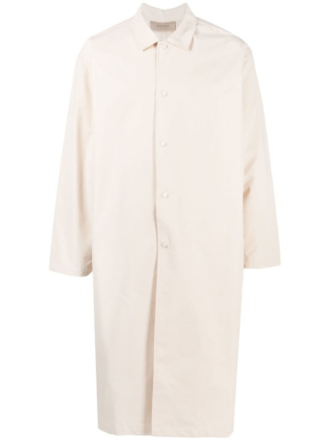 

FEAR OF GOD ESSENTIALS тренч с отложным воротником, серый