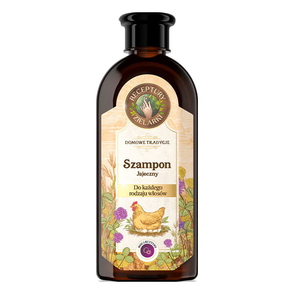 

Herbalist's Recipes, Шампунь для волос с яйцом, 350 мл Inna