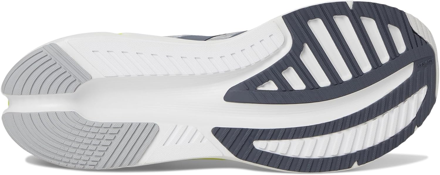 Мужские кроссовки Adidas Adistar 4, серый/желтый — фото 3