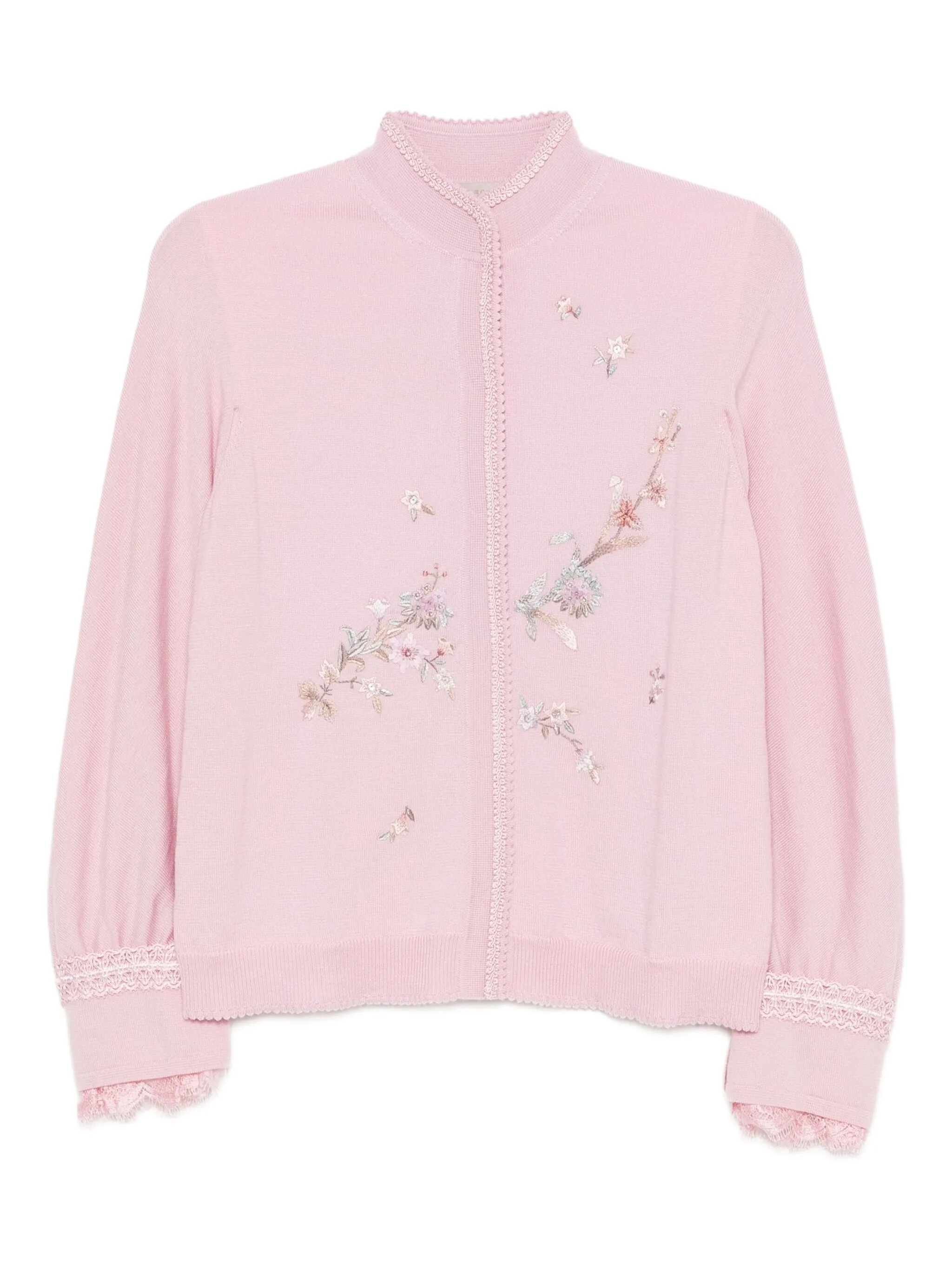 

Кардиган Scape-of-Curve с вышивкой Shiatzy Chen, розовый