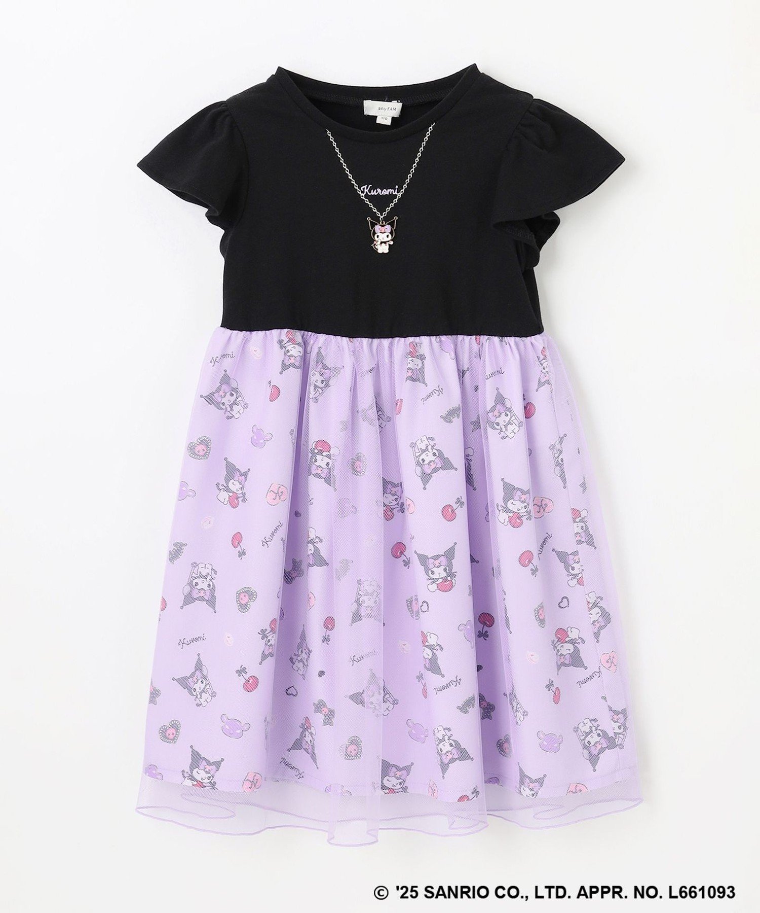 Платье в виде ожерелья ANY KIDS, Kuromi x Black [005] — фото 3