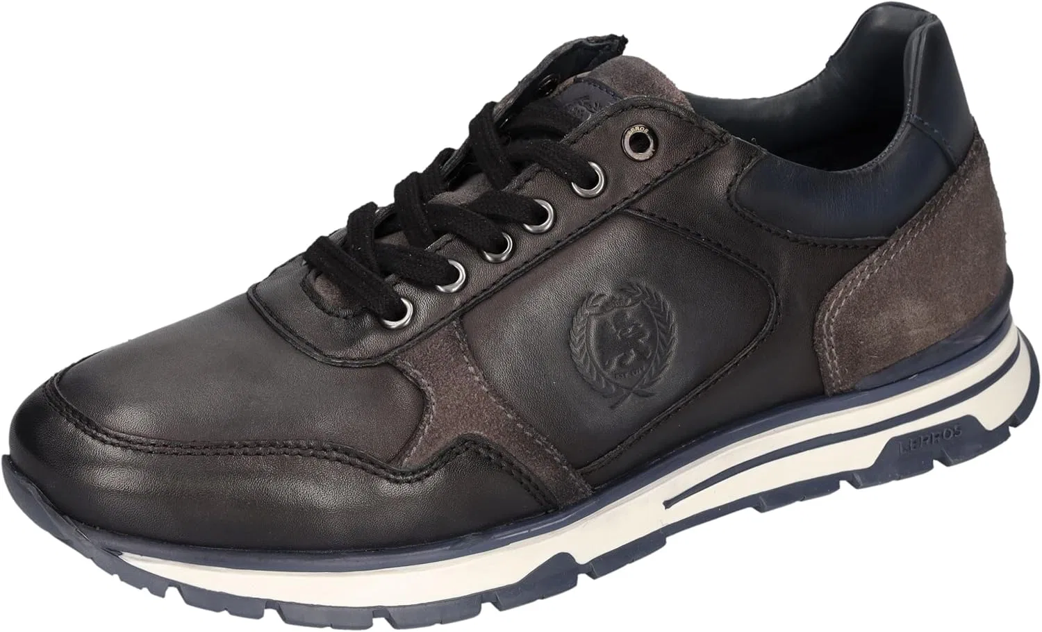 Мужские кроссовки LERROS 4975-302 на шнуровке, Graphitegray