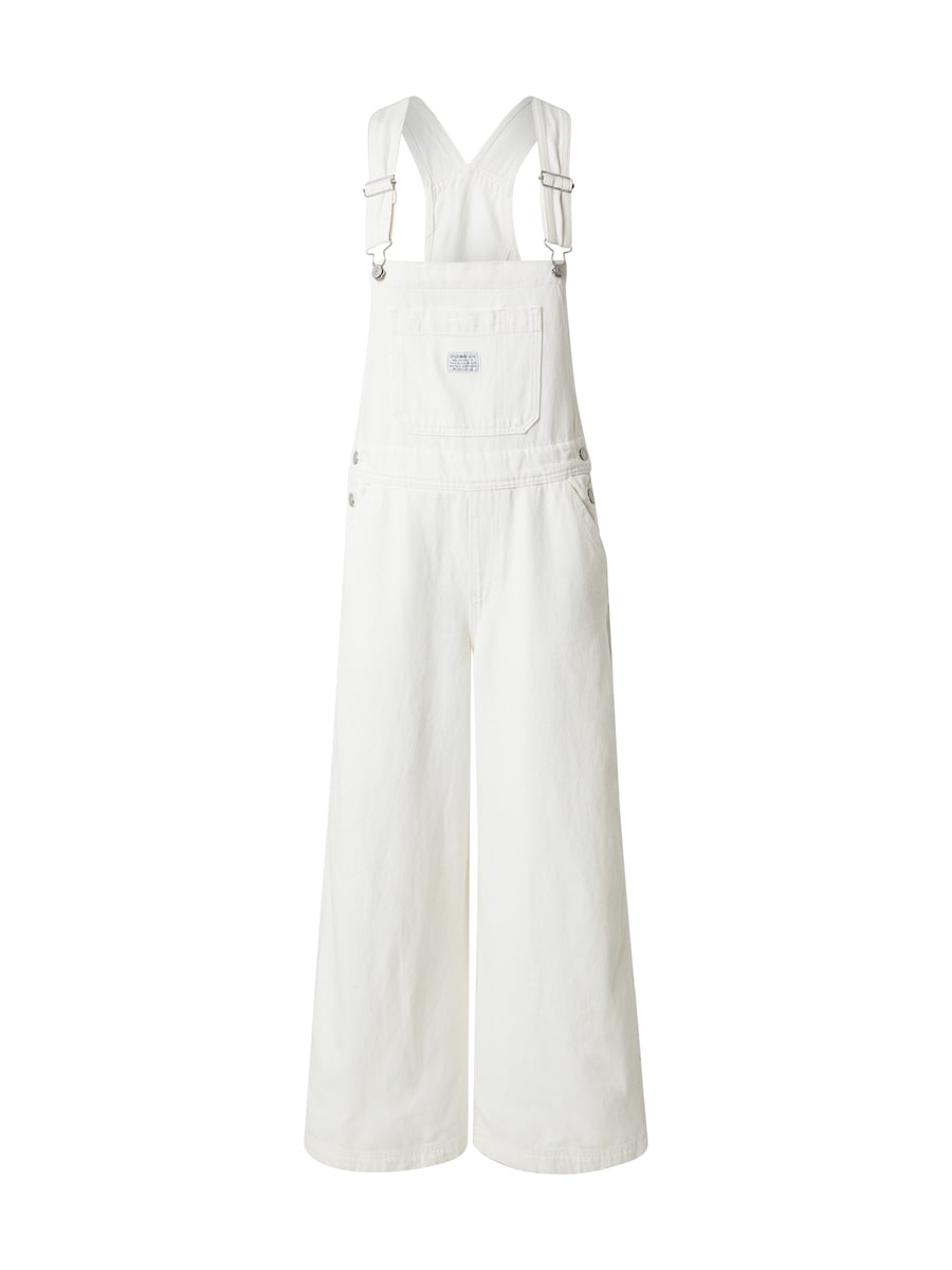 

Джинсовый комбинезон с широкими штанинами LEVI'S XL Overall, белый