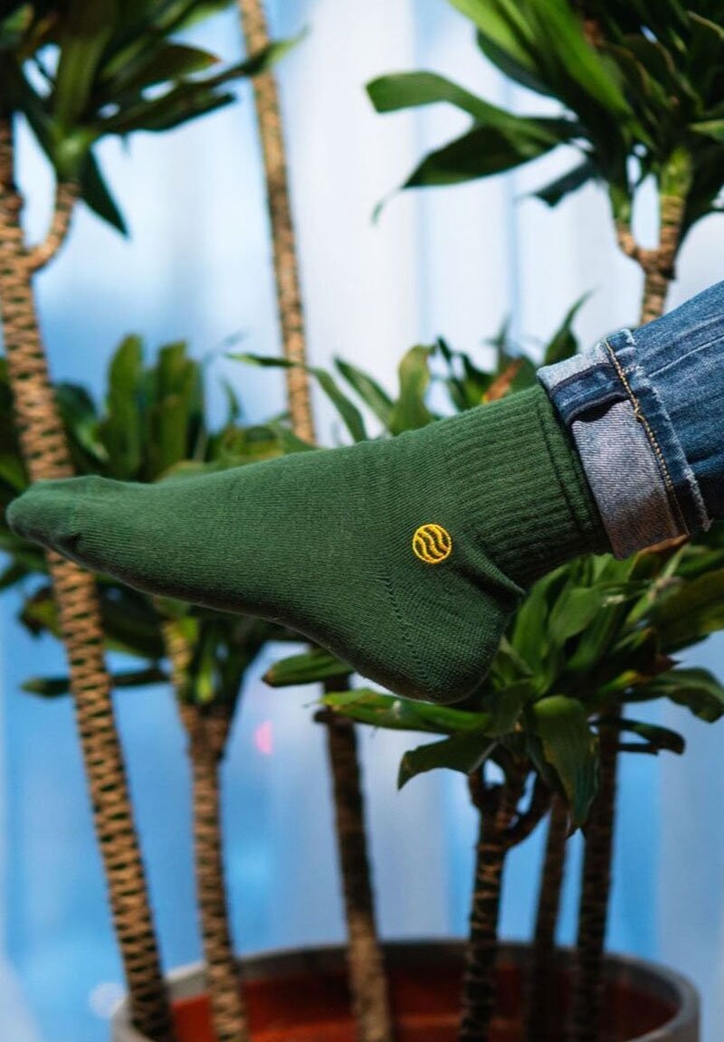 

Носки Natural Vibes, зеленый