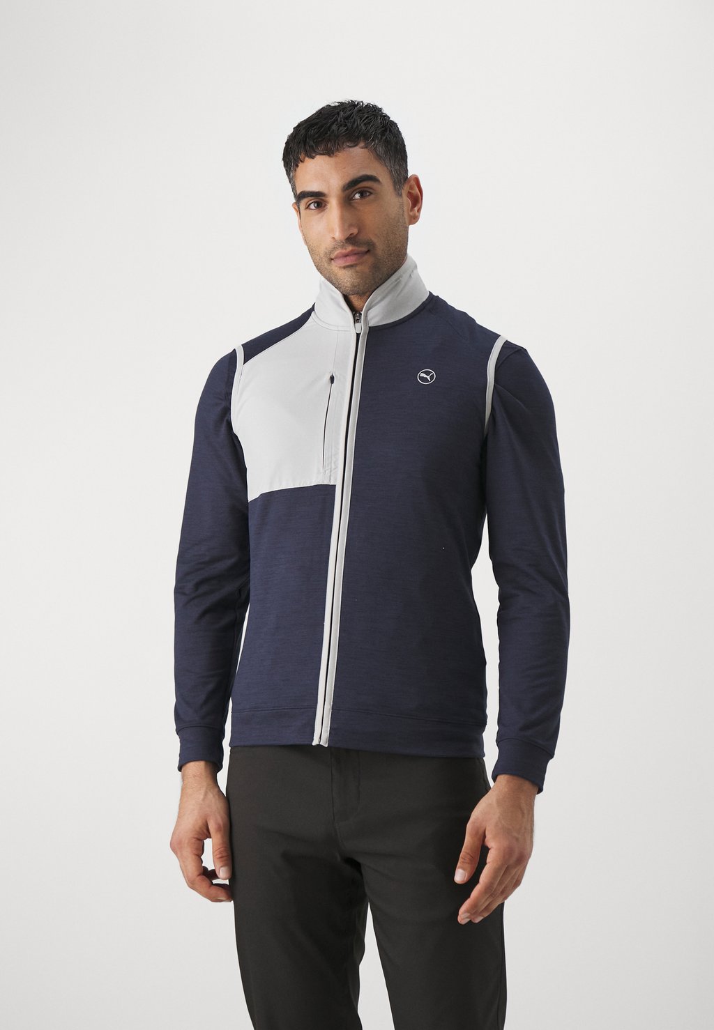 

Жилет CLOUDSPUN VEST Puma Golf, цвет deep navy heather/ash gray