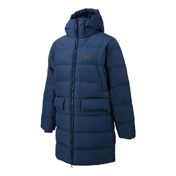

Куртка winter jacket down coat 'navy' Puma, синий