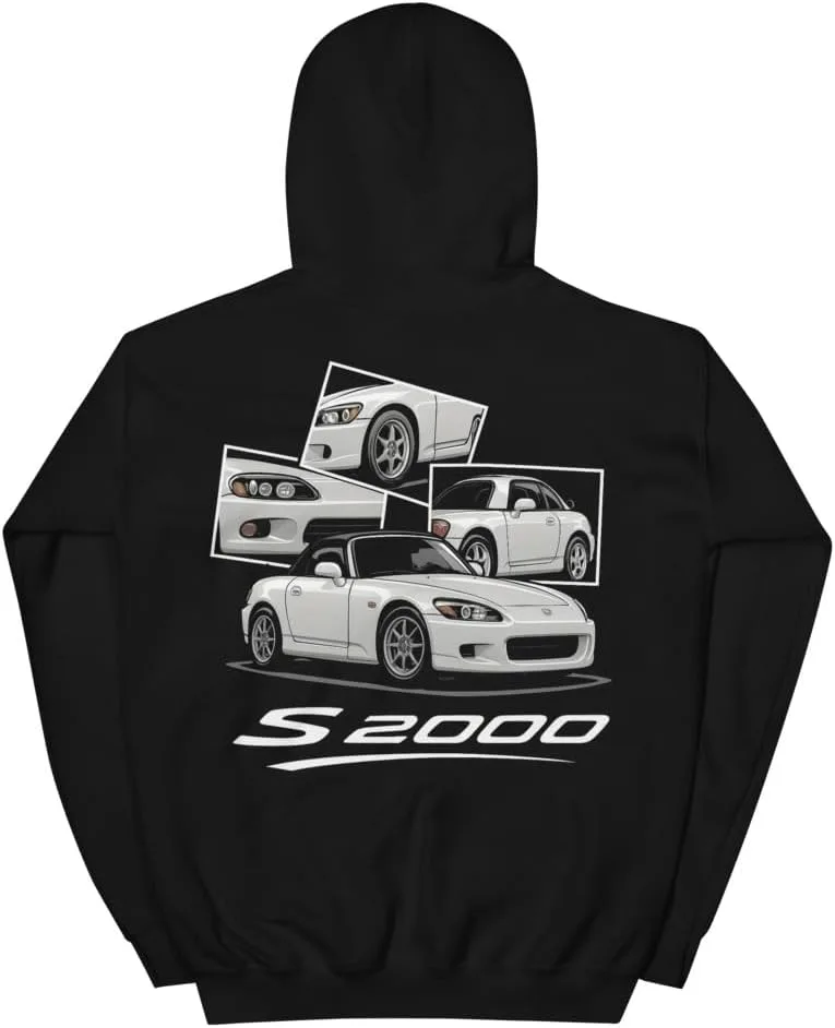 

Толстовка для фанатов JDM тюнинга White S2000 AP1 1999 JG Infinite