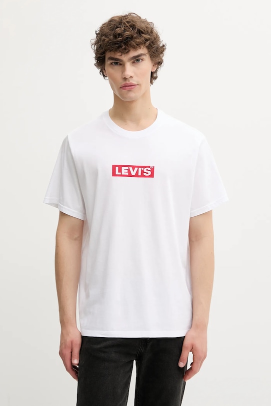 

Хлопковая футболка Levi'S, белый