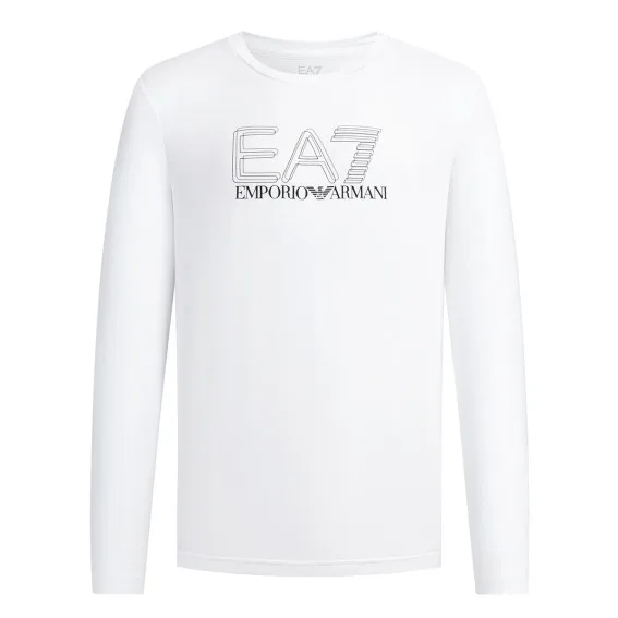 EMPORIO ARMANI Футболка мужская белая Crew Neck Moderate Straight Fit