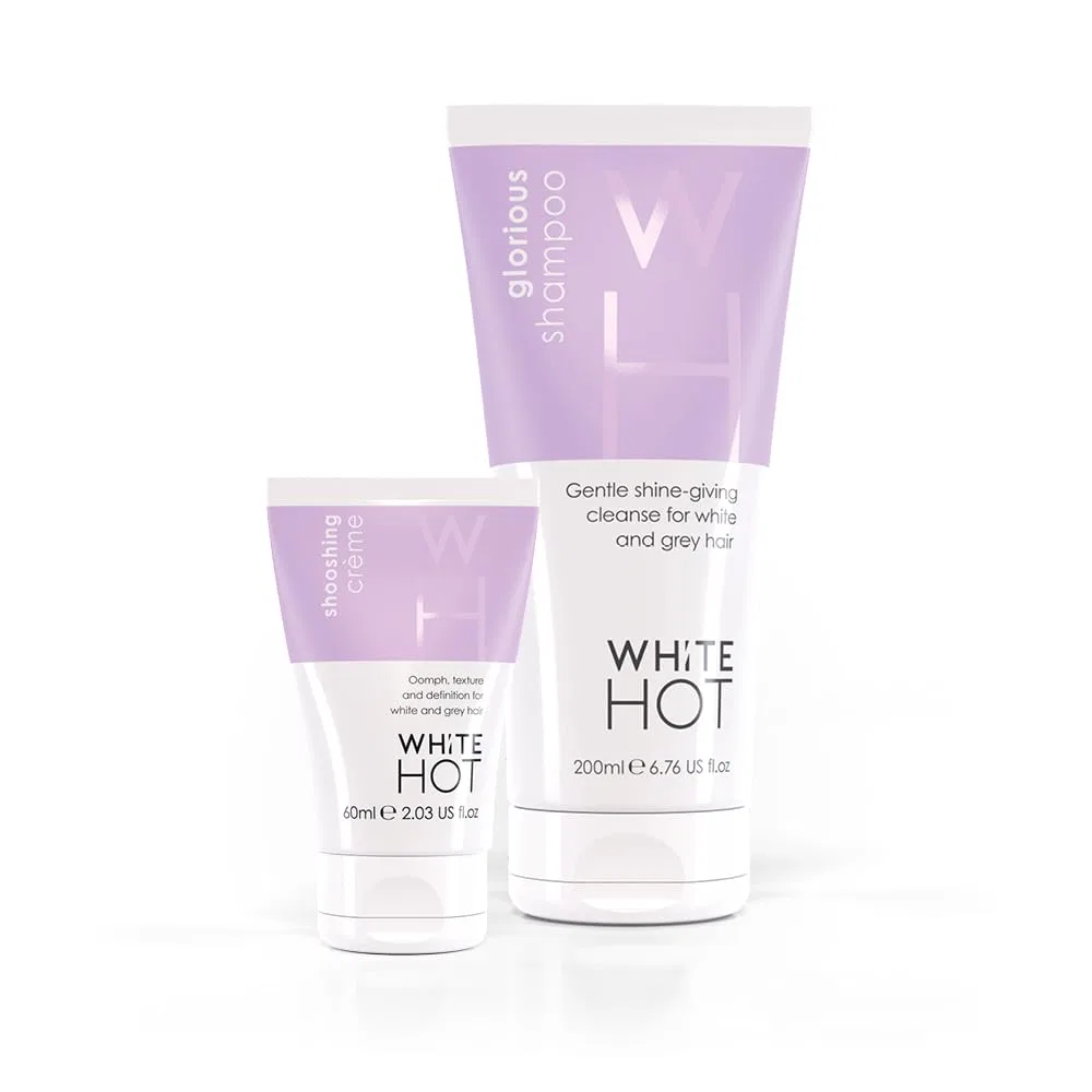 Набор для коротких седых волос White Hot Short Hair Duo White Hot