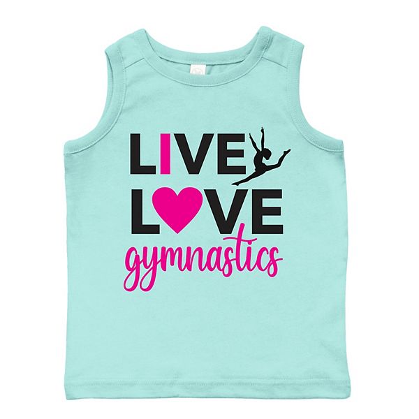 

Футболка Live love gymnastics для малышей The Juniper Shop