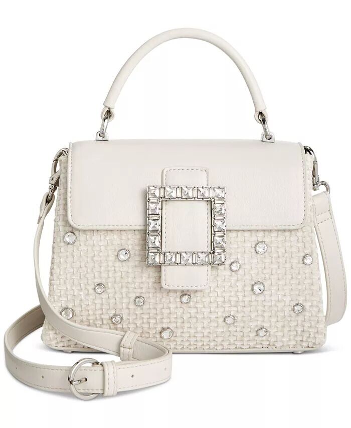 

Сумка-кошелек Tandii Woven Crystal Small Crossbody On 34th, коричневый/бежевый