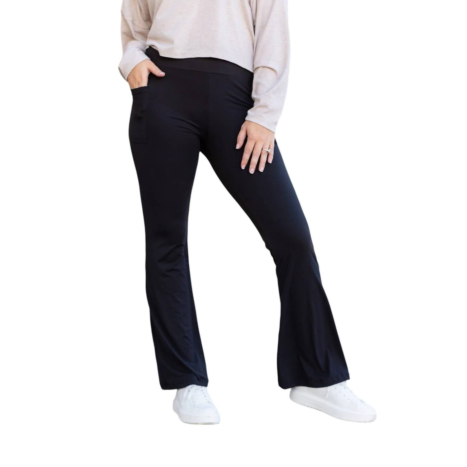 

Леггинсы Vanessa Bootcut черного цвета Julia Rose, черный