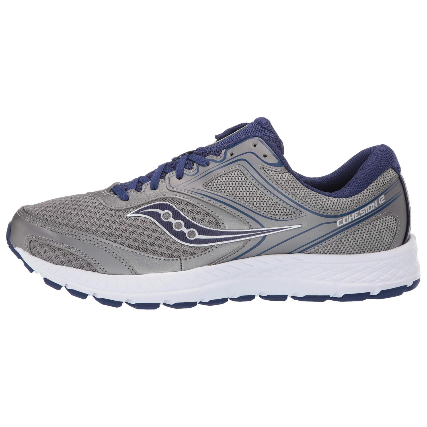 

Кроссовки Cohesion 12 мужские с низким верхом, синие/серые Saucony