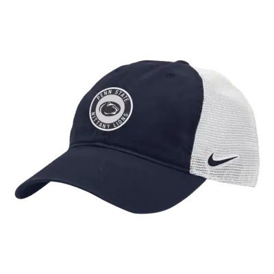 

Бейсболка Nike Penn State Heritage86 College Trucker Hat, темно-синий