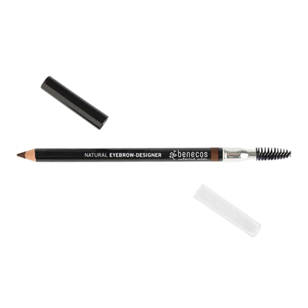 Натуральный карандаш для бровей «Eyebrow Designer Brown» 2 x 1.13 г от benecos Benecos, 2-Brown