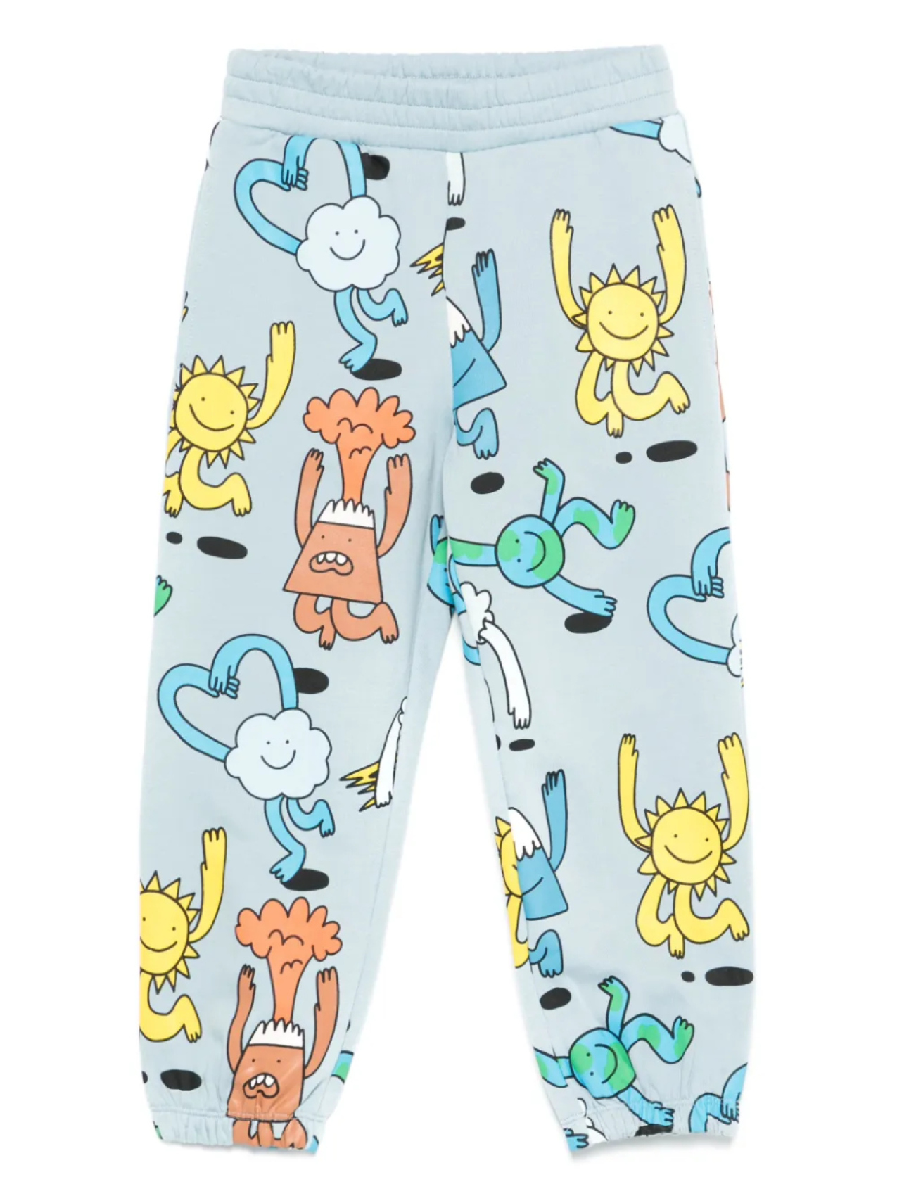 

Брюки с графическим принтом Stella McCartney Kids, синий
