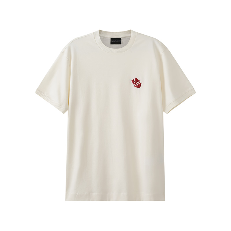 

Футболка мужская светло-бежевая EMPORIO ARMANI