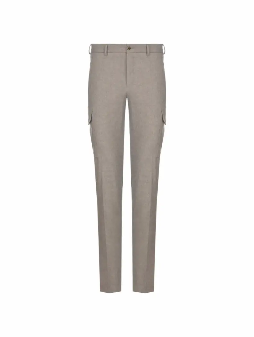 

Хлопковые брюки карго Pantaloni Torino, серый