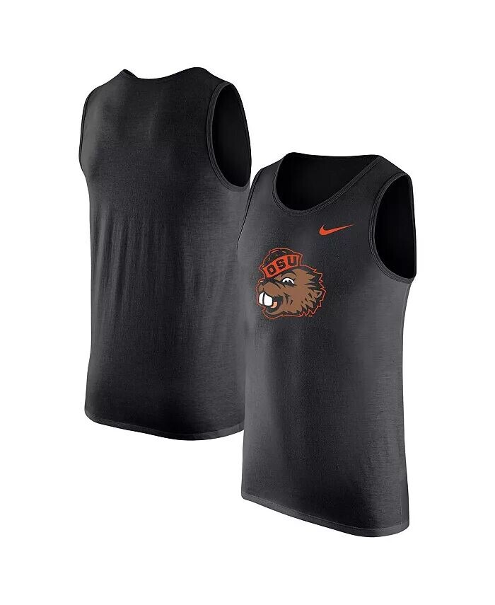 

Мужская черная майка-топ с винтажным логотипом Oregon State Beavers Nike