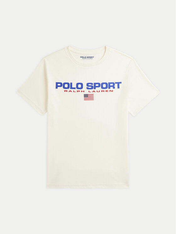 

Футболка обычного кроя 323837629010 Polo Ralph Lauren, экрю