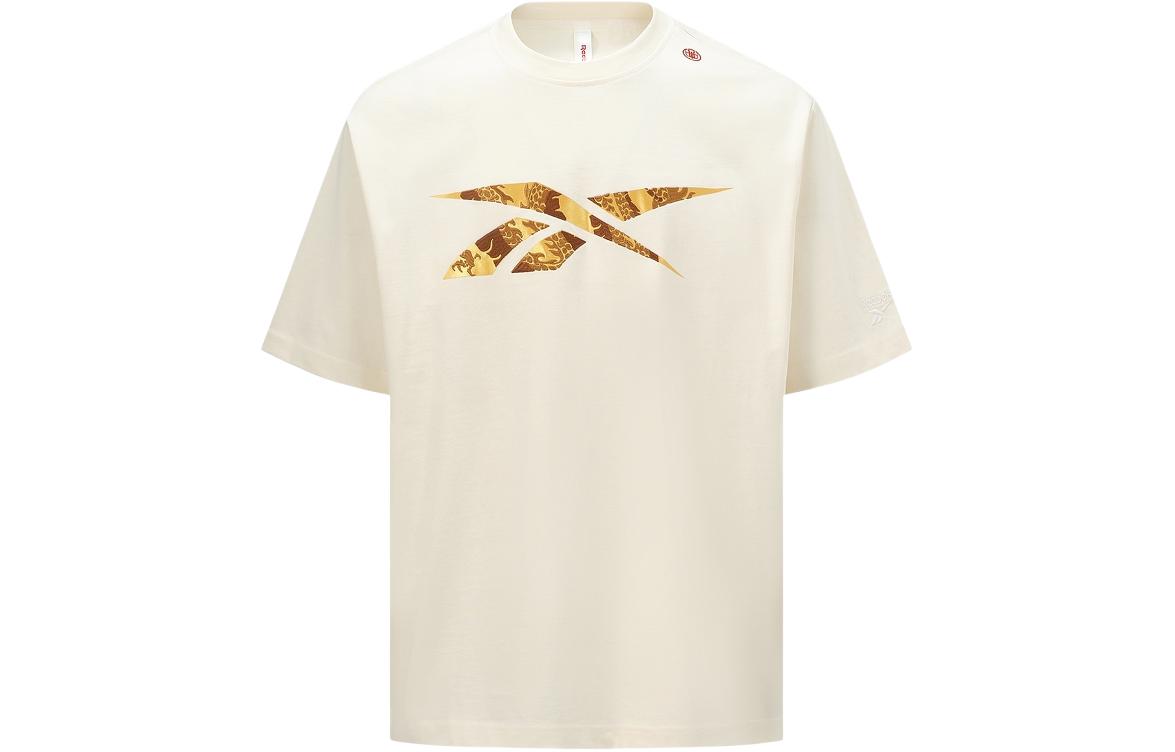 

Футболка унисекс цвета экрю из коллекции CNY Reebok, Ecru