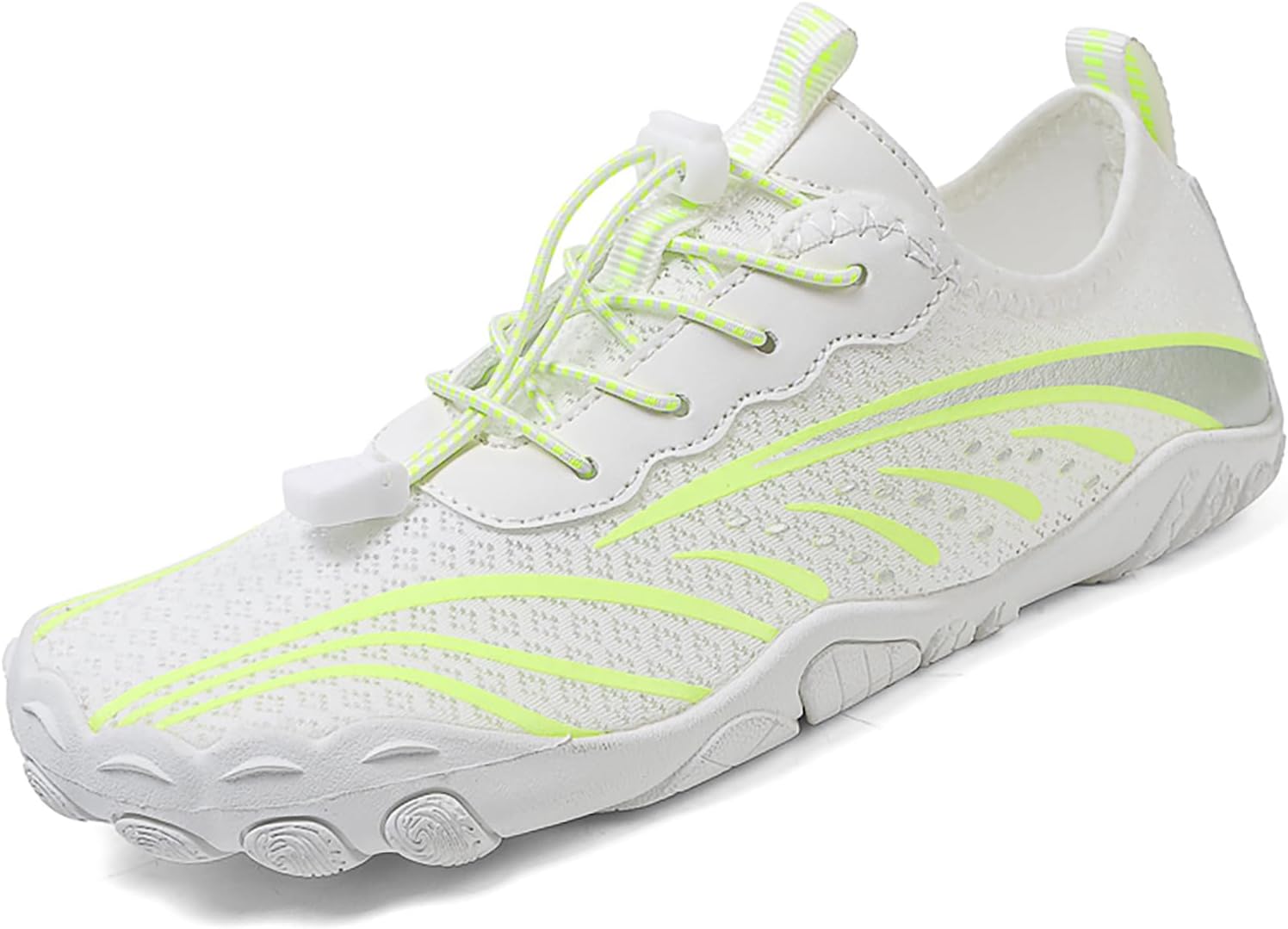 

Кроссовки для походов для женщин и мужчин, дышащие, с широкой носочной частью, обувь для босоногого стиля, для воды, пляжа, бассейна, походов и прогулок Generic, желтый