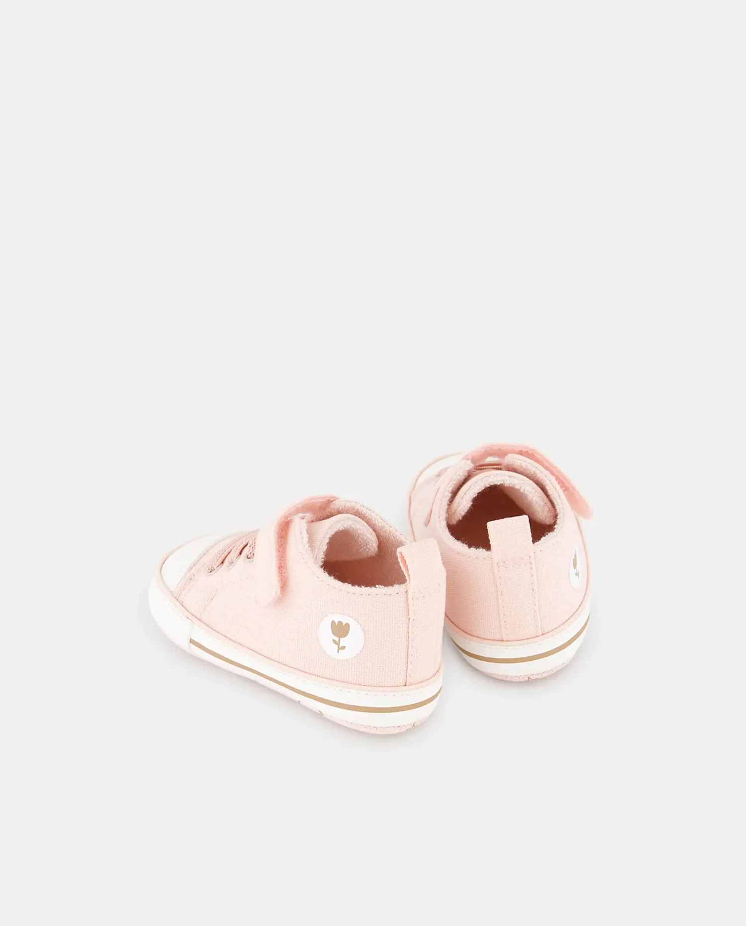 Мягкие кроссовки мини для младенцев Baby El Corte Inglés, светло-розовый — фото 3