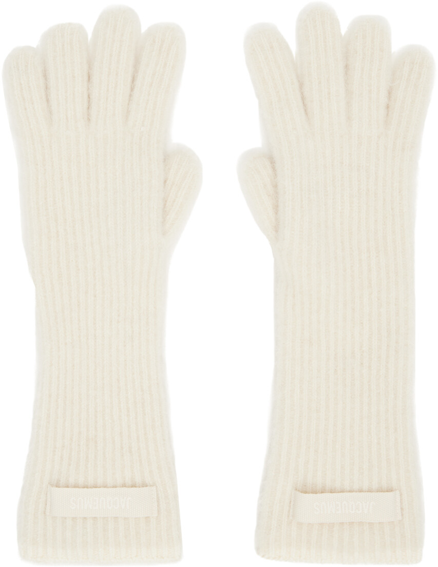 

Off-White перчатки Les gants Gros Grain JACQUEMUS