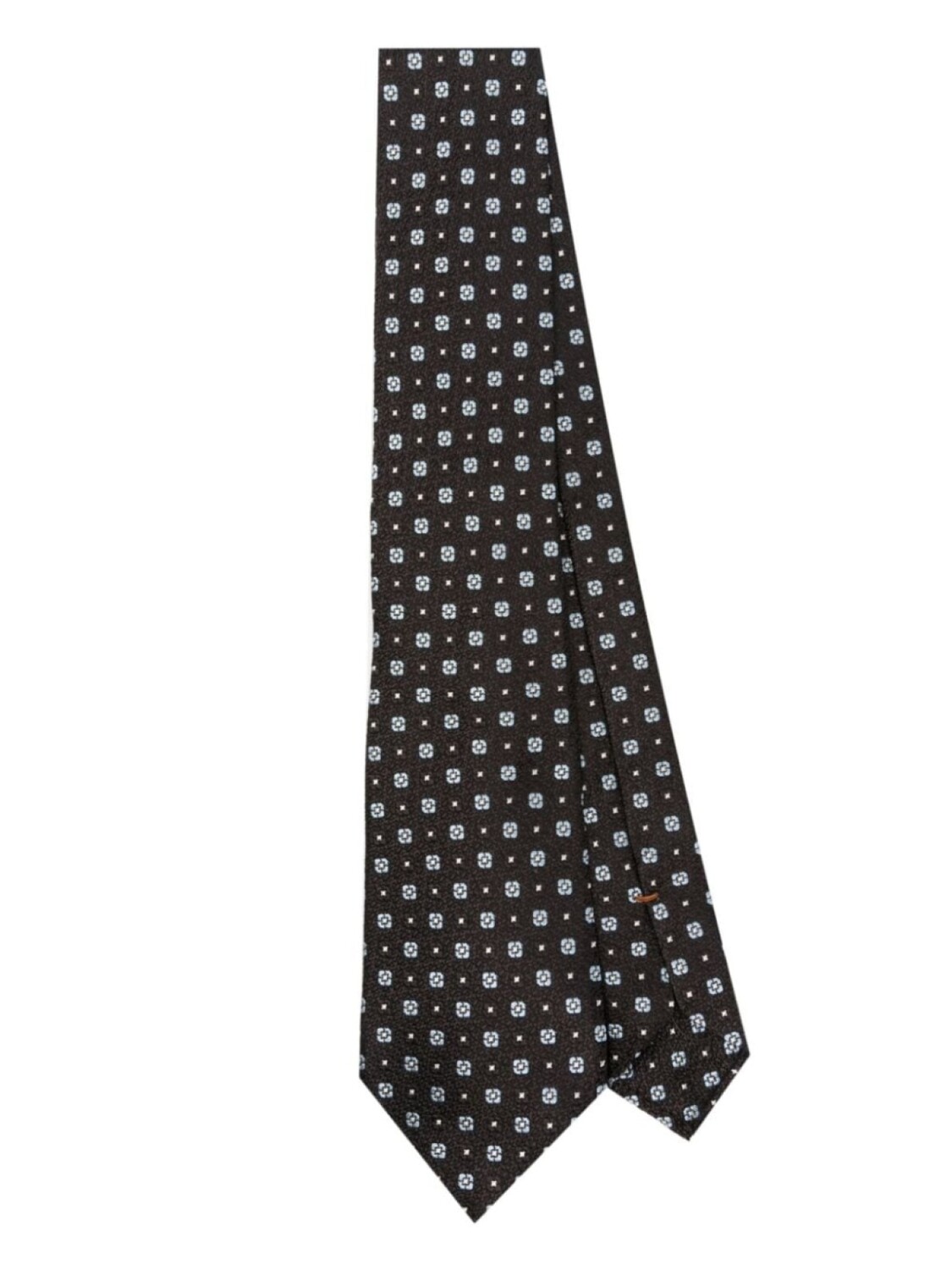 

Zegna шелковый галстук, черный