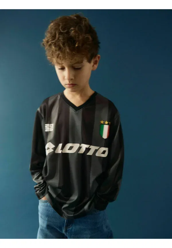 Футболка Lotto long sleeved top Name It, лавовый дым