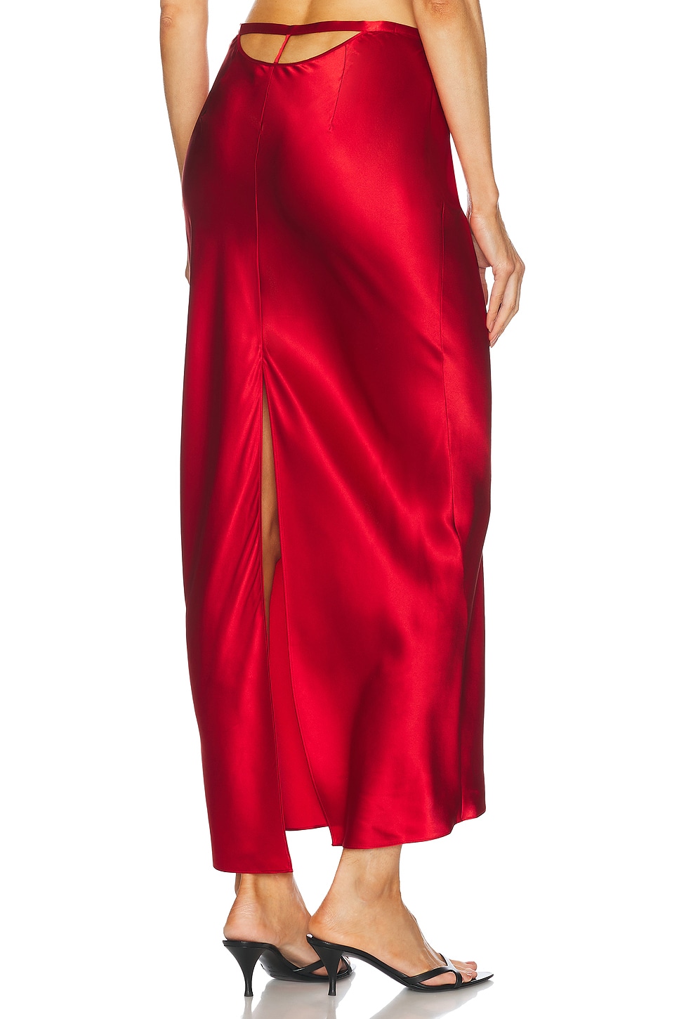 

Романтическая юбка миди Rose Valentine Fleur Du Mal, Rouge