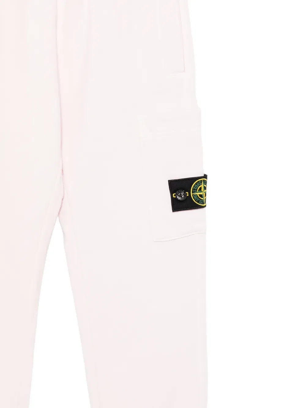 Брюки-карго с логотипом Stone Island Junior, розовый — фото 3