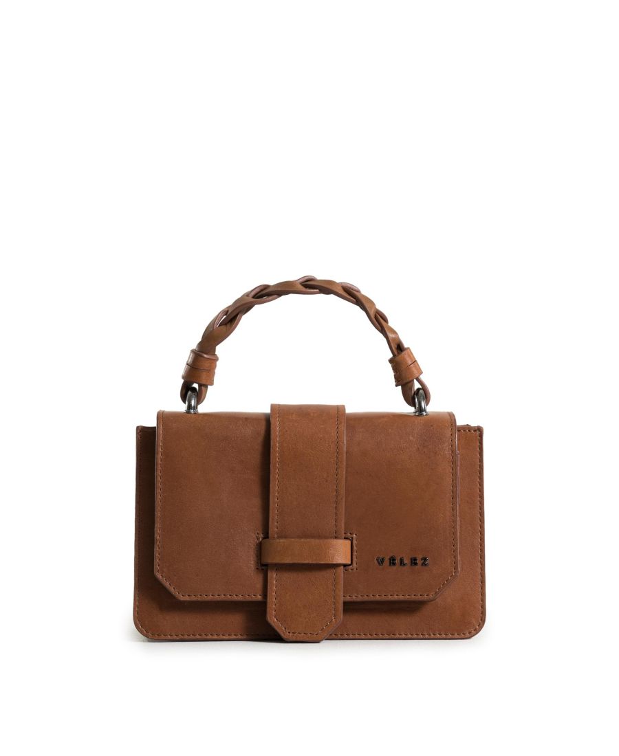 

Мини-сумка для боулинга Garniel из кожи для женщин Velez, Honey