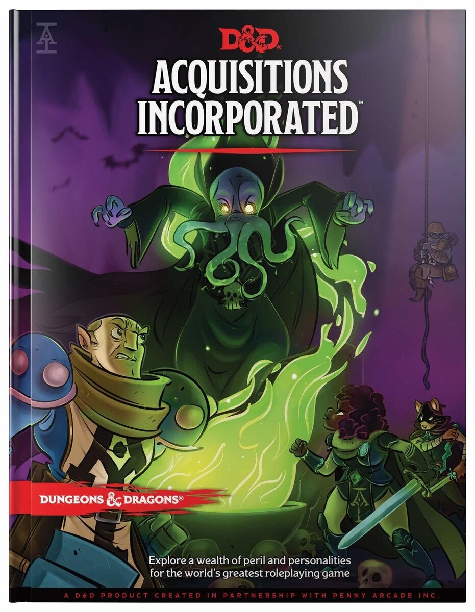 

Руководство Dungeons And Dragons Acquisitions Incorporated (английское издание), настольная игра, Wizards of the Coast