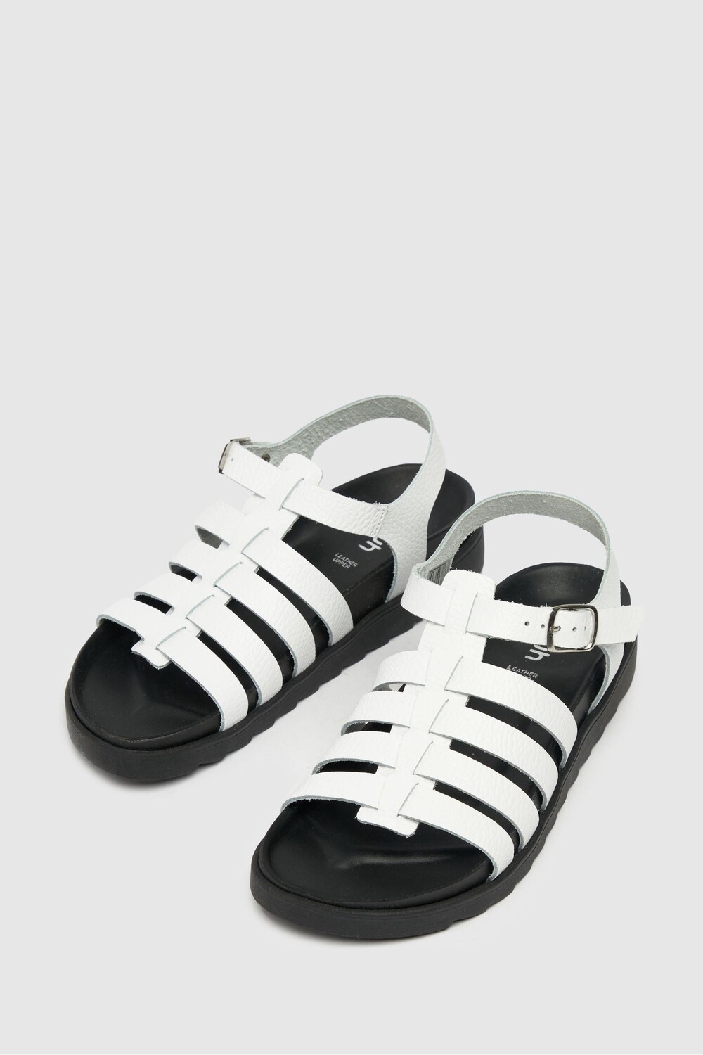 Белые босоножки Tilly Fisherman на толстой подошве Schuh, белый — фото 3