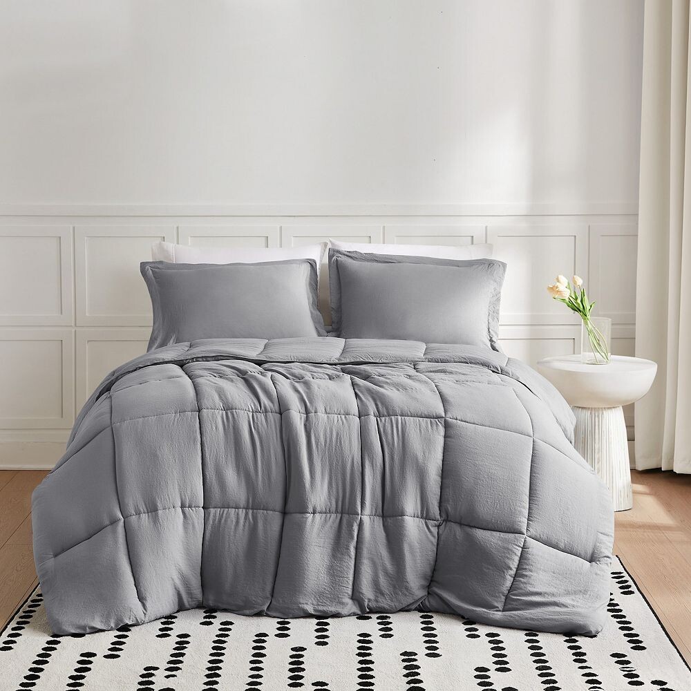 

По-настоящему мягкий набор одеял для стирки одежды Truly Soft, серый