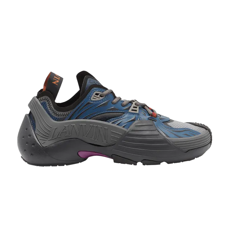 

Кроссовки Lanvin Flash-X Sneakers Dark Blue, синий