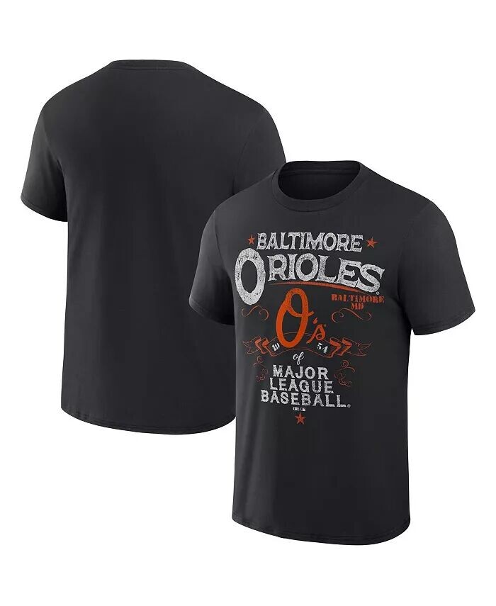 

Мужская футболка Darius Rucker Collection by Black Baltimore Orioles Beach Splatter Fanatics