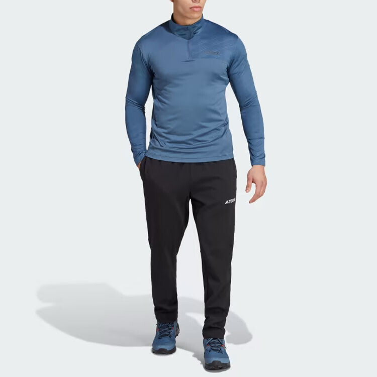 ULT трикотажные спортивные штаны мужские черные Adidas, черный — фото 4