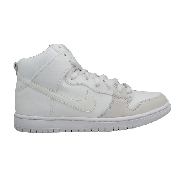 

Кроссовки Nike Dunk High Pro SB 'Metallic Summit White', белый, Белый;серый, Кроссовки Nike Dunk High Pro SB 'Metallic Summit White', белый