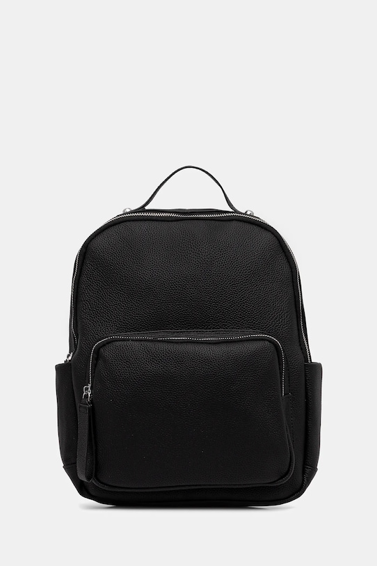 

Кожаный рюкзак Answear.Lab, черный