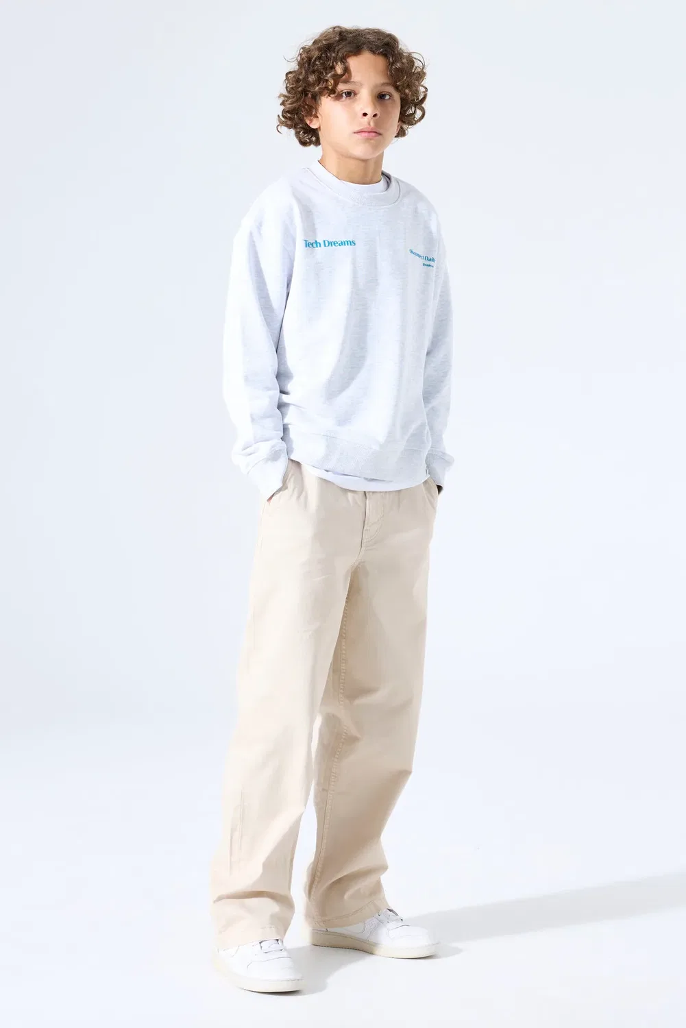 Брюки Baggy Regular Fit Garcia, дюн — фото 4