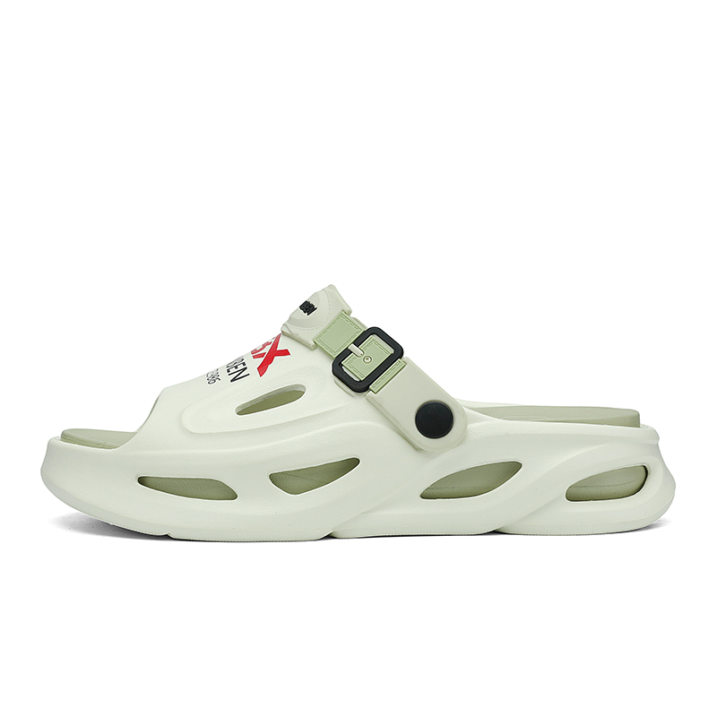 

RENBEN Скользоустойчивые износостойкие шлепанцы мужские зеленые, цвет Green